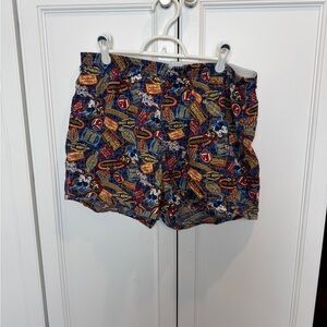 Disney Boxer Shorts - Magic Kingdom 45th Anniversary Pattern